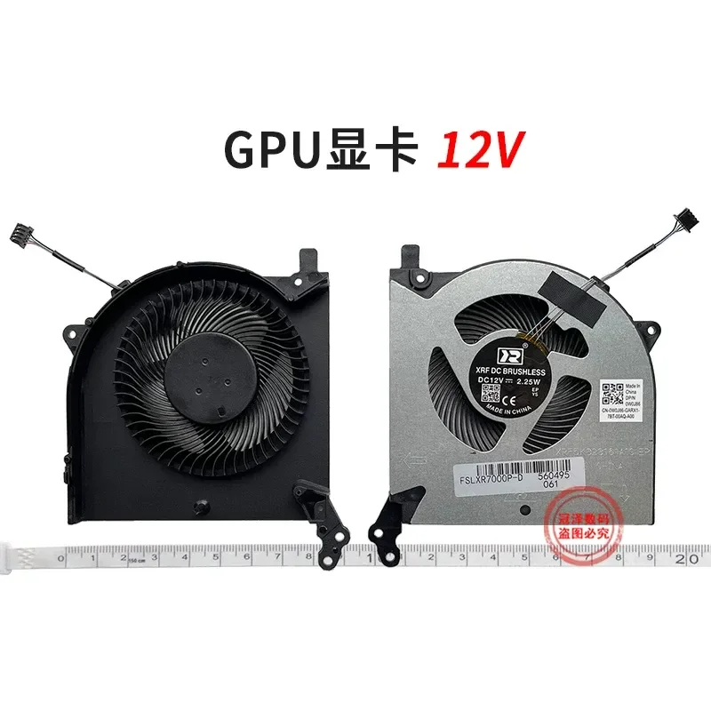 For Lenovo Savior Y7000 Y7000P R7000 R7000P Y550-15 CPU Cooling Fan 2020 2021 2022 2023 H IRH8 IAH7 ARH7 ARP8