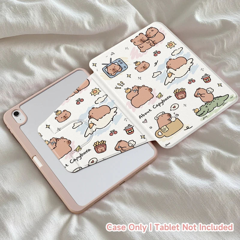 

Suitable for iPad 720° acrylic rotating hard case,7/8/9/10/11 gen,iPad 9.7/10.2/10.5 inch,Air4/5 10.9 inch,Air11 (M2/M3),mini6/7