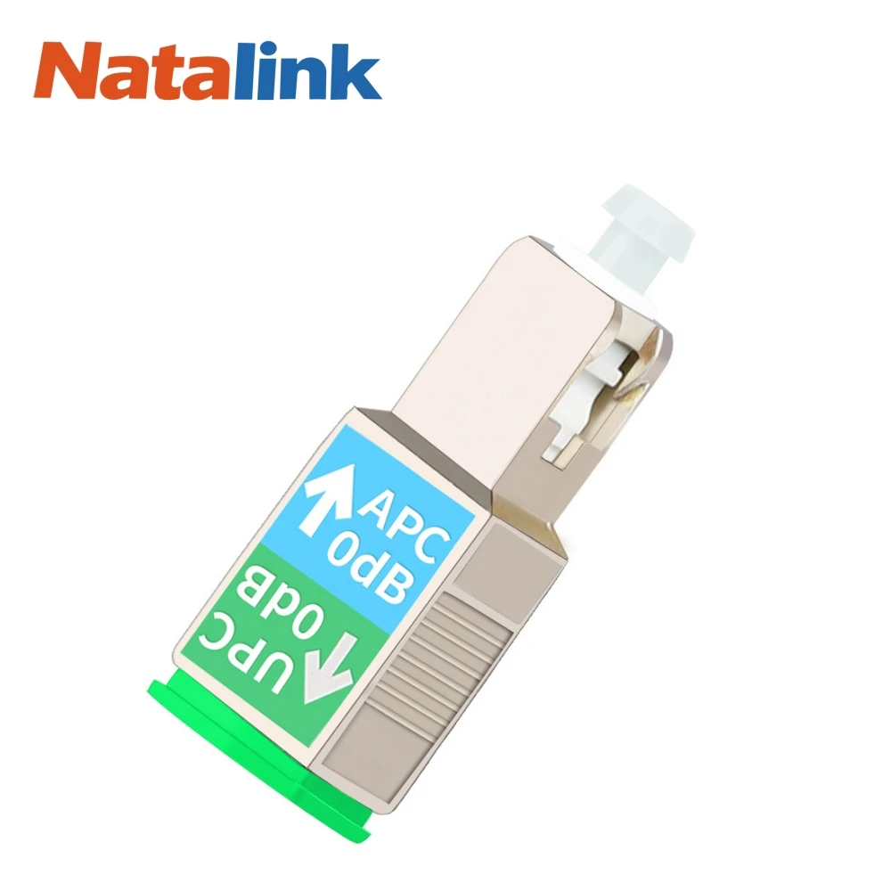 Natalink SC /UPC Male to SC /APC Female Fiber Optic Adapter for OPM/OLS/OTDR/VFL/Singlemode Fiber Optical Coupler Connector