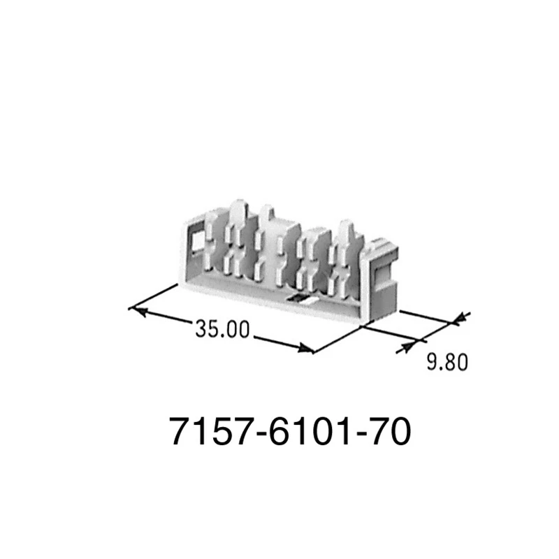 7157-6367-70/7157-6040-70/7157-6101-70 Accessory Bracket Fixing Base Connector Connector Clip Fitting Genuine Product