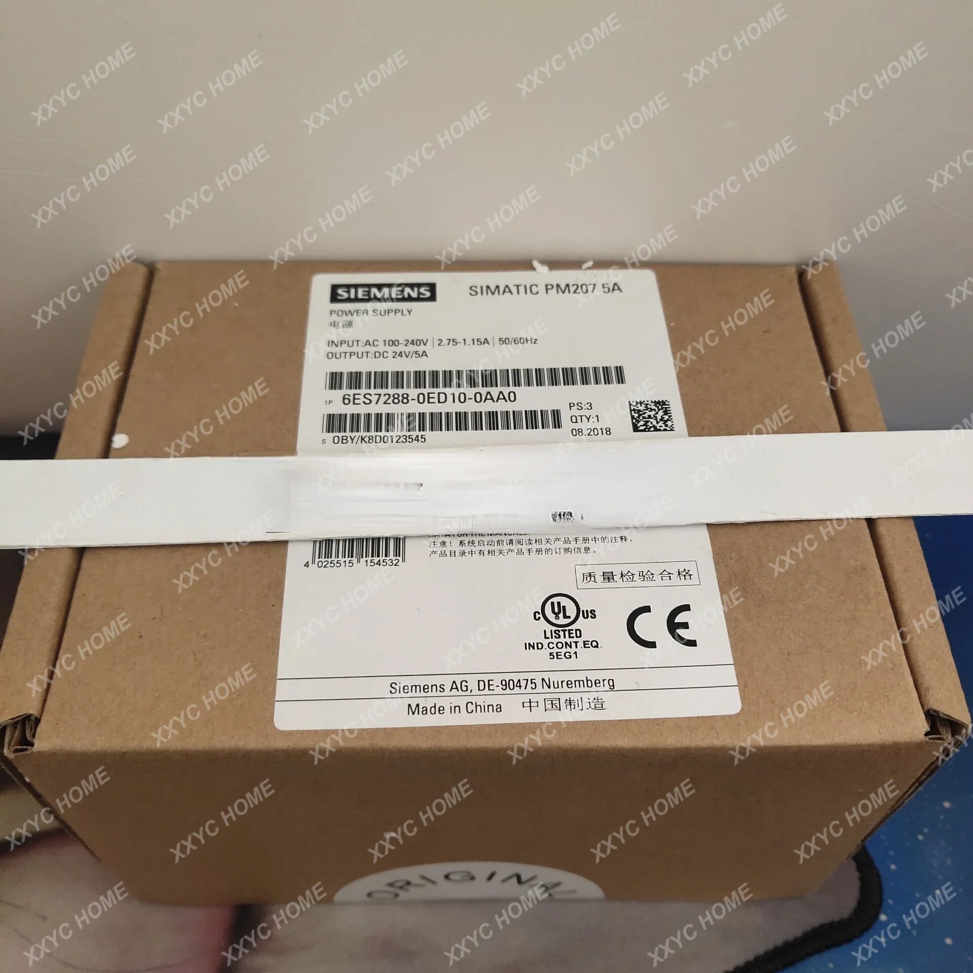 

New Genuine Goods Siemens Power Pm207 24V/5A 6es7288 6es7 288-0ed10-0aa0