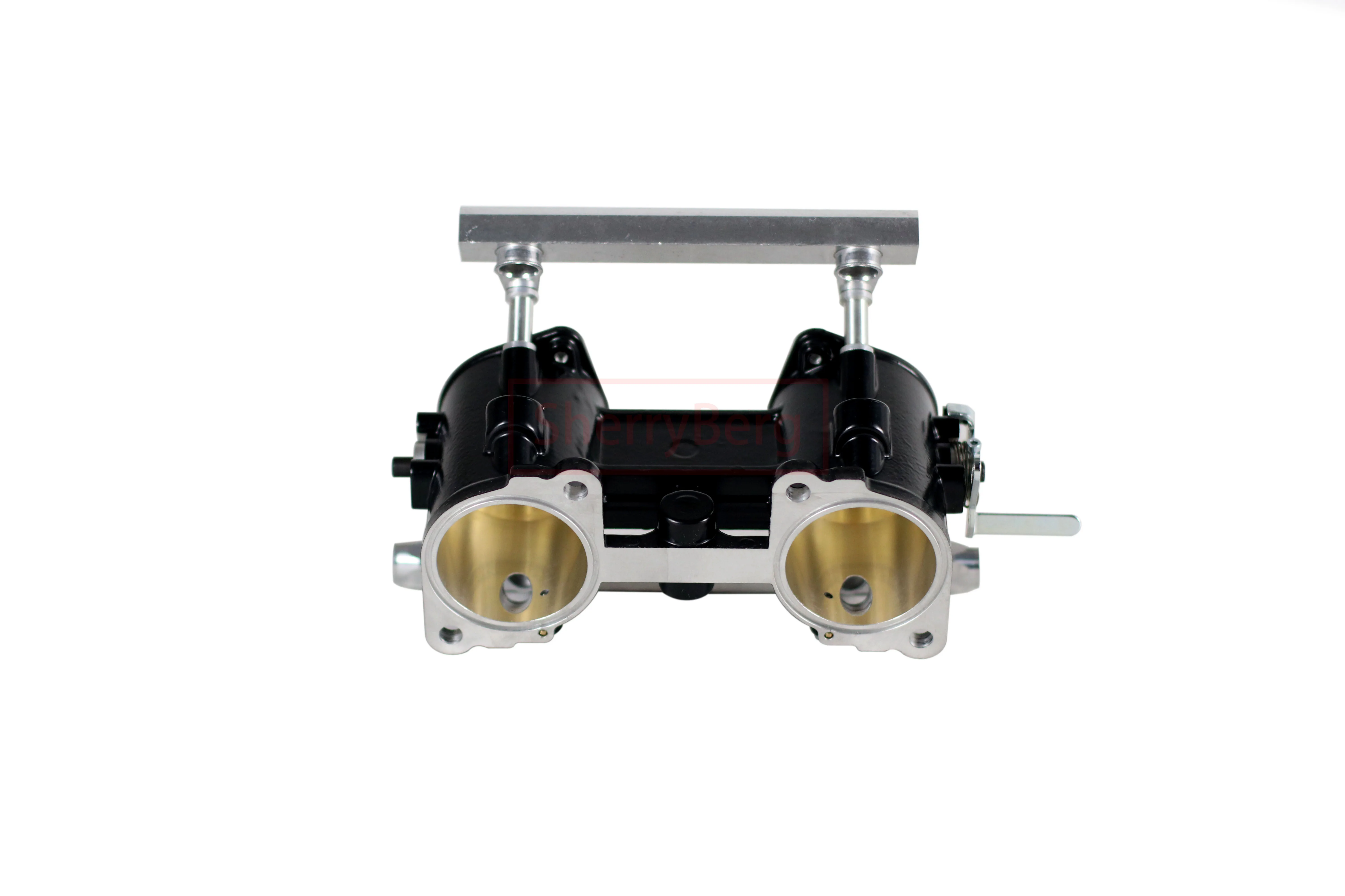 SherryBerg 45MM Bore 45IDA TBS Injection For Jenvey 45 IDA Base PRO-SERIES IDA THROTTLE FOR Weber & Dellorto W 2 Fuel Rail KIT