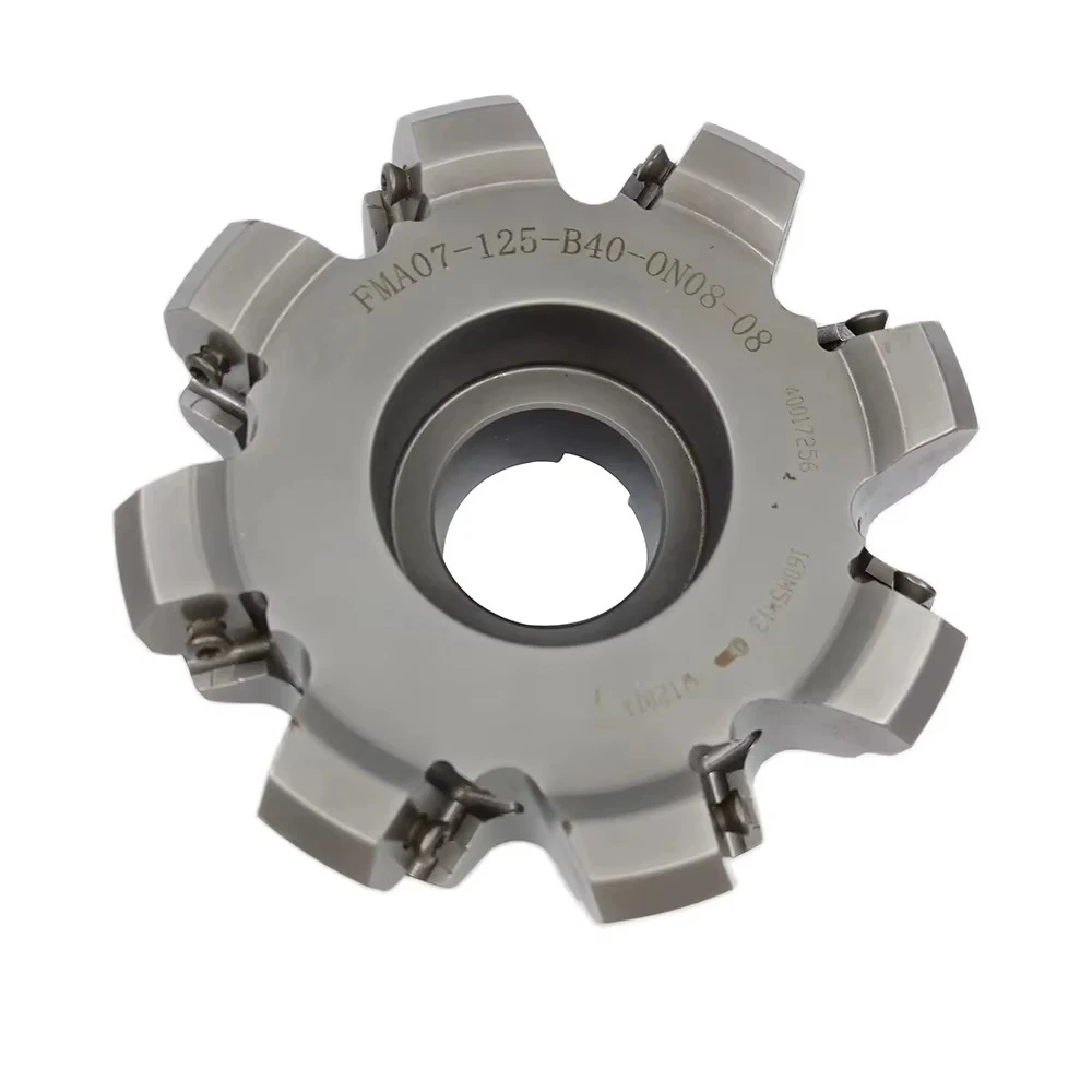 ZCC FMA07-125-B40-ON08-08 การกัดแบบถอดเปลี่ยนได้ การกัดหน้า FMA07 Kr: 45 °