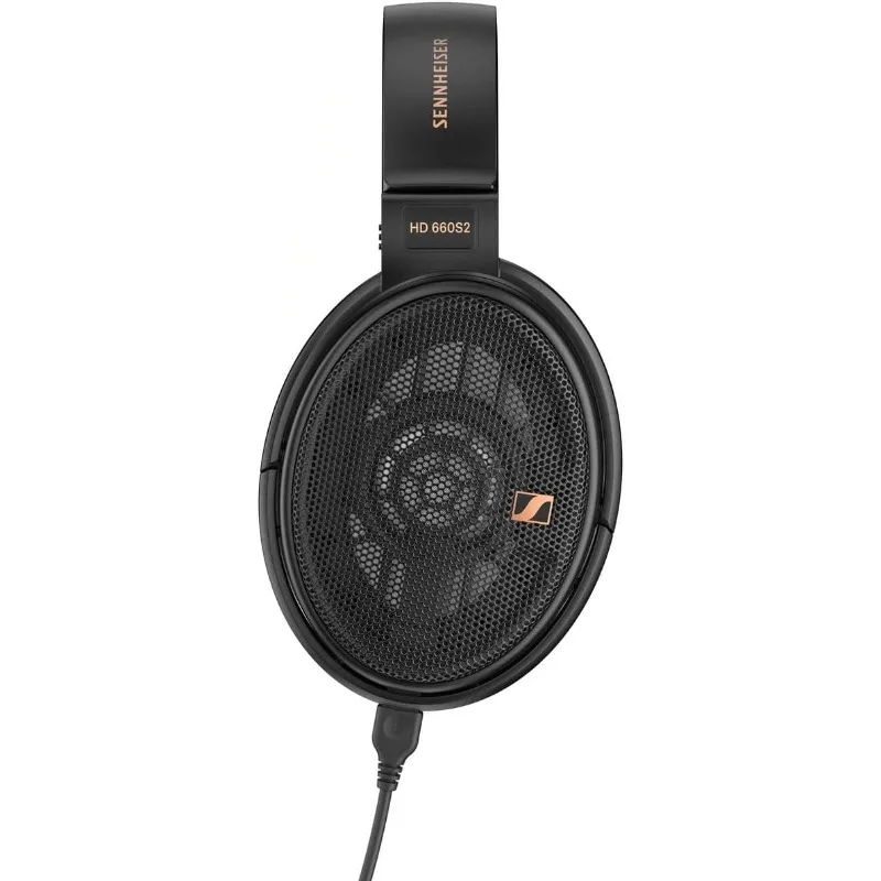 Consumer Audio HD 660S2 - Wired Audiophile Stereo Headphones with Deep Sub Bass, Optimized Surround, Transducer Airflow