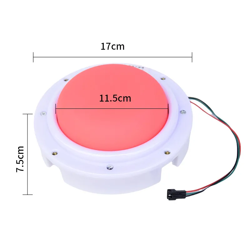 Mole Drummer Music Game Arcade Universal Drum Sensor Buttons Accessories for Coin Operated