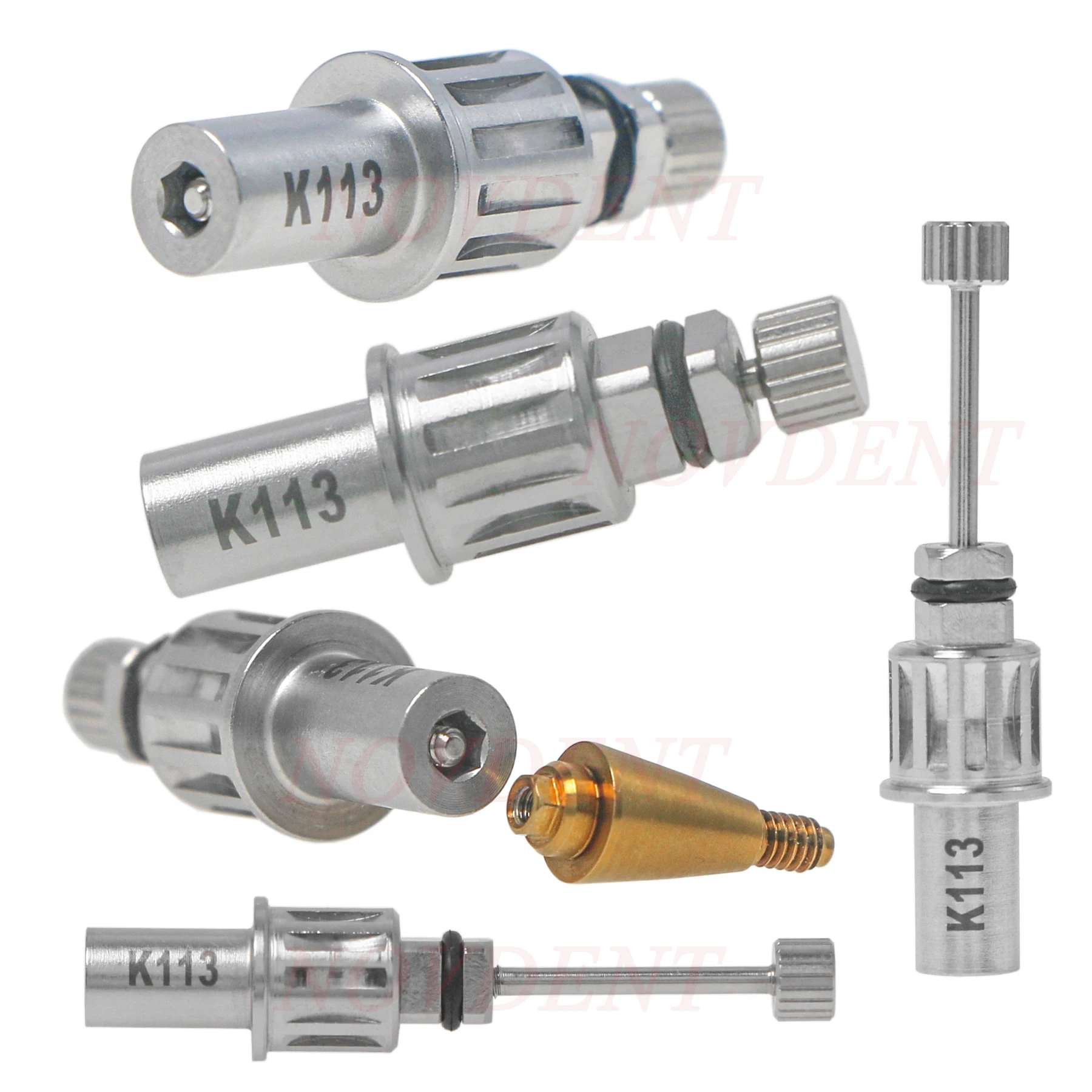 Gigi implan Abutment Hex Driver Manual pas torsi kunci pas 7mm kompatibel hissen Nobel 0 stem ADIN Anthogyr 4.8