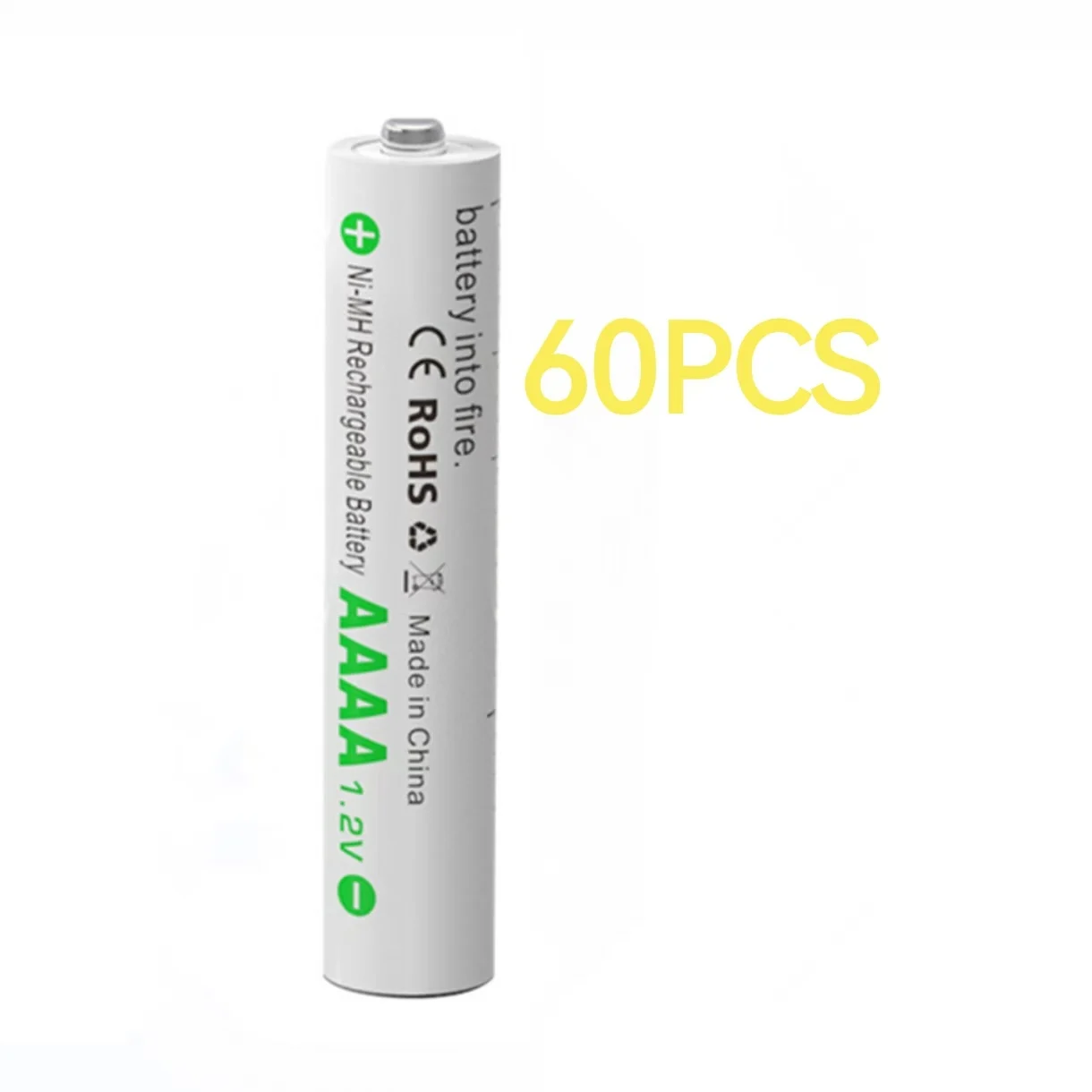 AAAA Ni-MH بطارية قابلة للشحن 1.2 فولت 400 مللي أمبير بطارية aaaa ستايلس بطارية قابلة للشحن