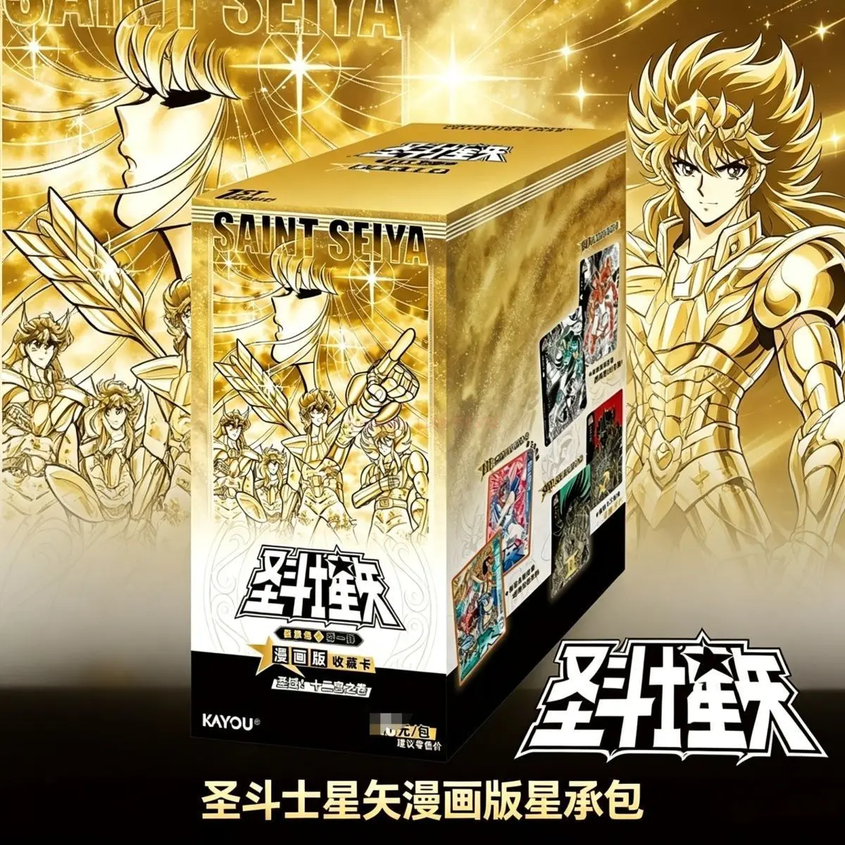 

Kayou New Saint Seiya Cloth Awakening Collectible Card Box Manga Edition Rare Japanese Anime Collection Cards Adult Collectors