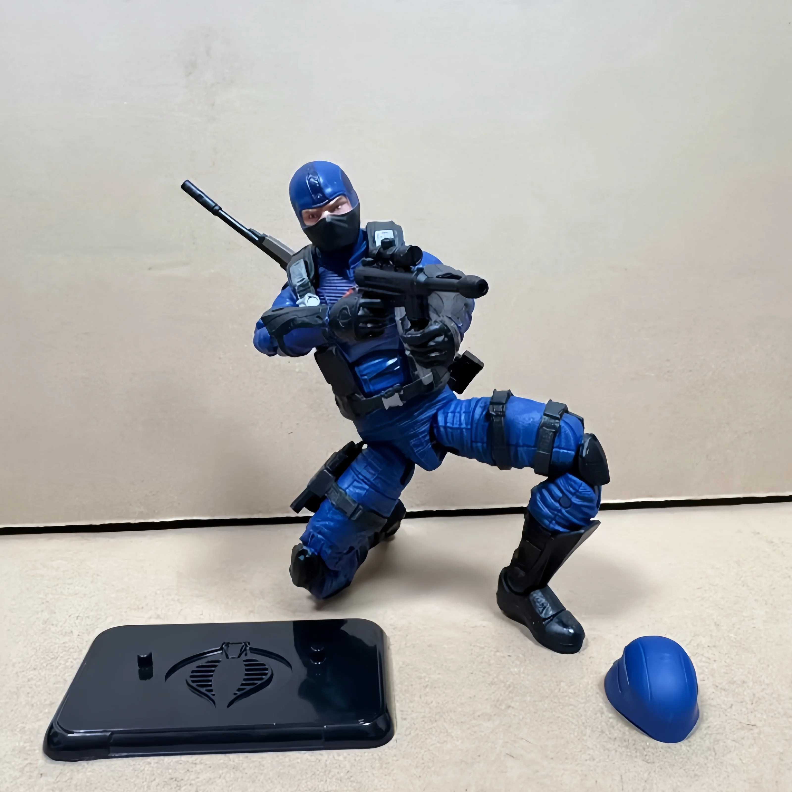 Nuovo caldo disponibile 6 pollici GI Joe Gi Joe Classificato Serie Retro Snake Eyes Cardback Cobra Trooper Mobile Action Figure Modello Regalo