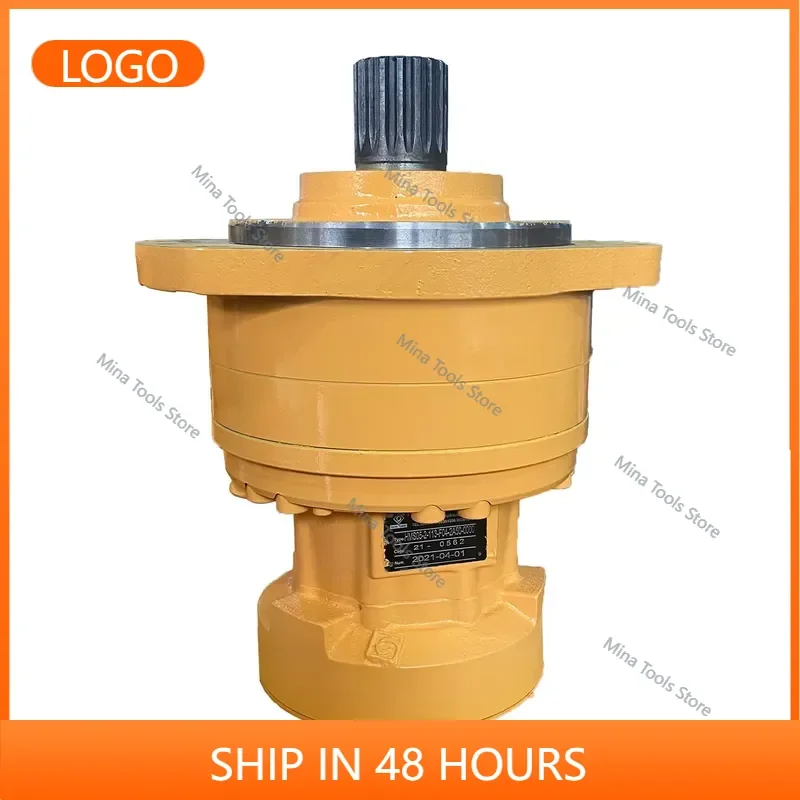 MSE05 Double Speed Hydraulic Radial Piston Shaft Motor with Brake Large Displacement and Low Speed-for Your Hydraulic System