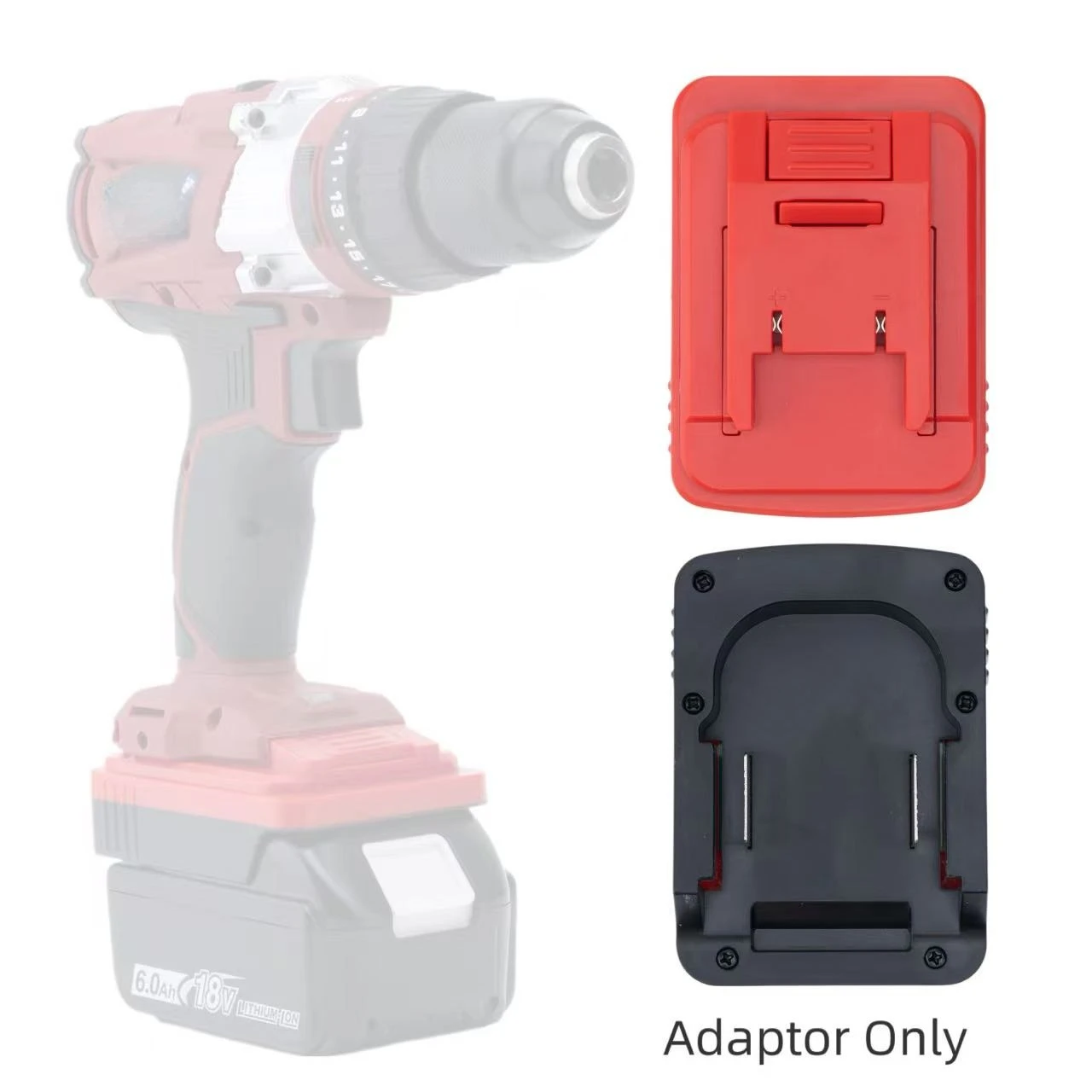 Converter Adapter For Makita 18V Battery & For OZITO /EIN-HELL 18V Cordless Tool (Not Include Tools And Battery)