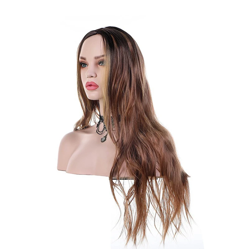 European and American women's wigs human hair popular wigs European and American wigs