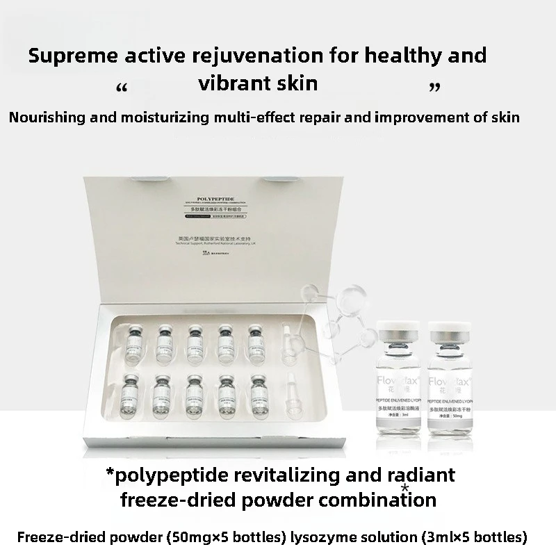 Peptide Freeze-Dried Powder Facial Mask Set - Salon-Grade Rejuvenating, Soothing, Hydrating & Moisturizing