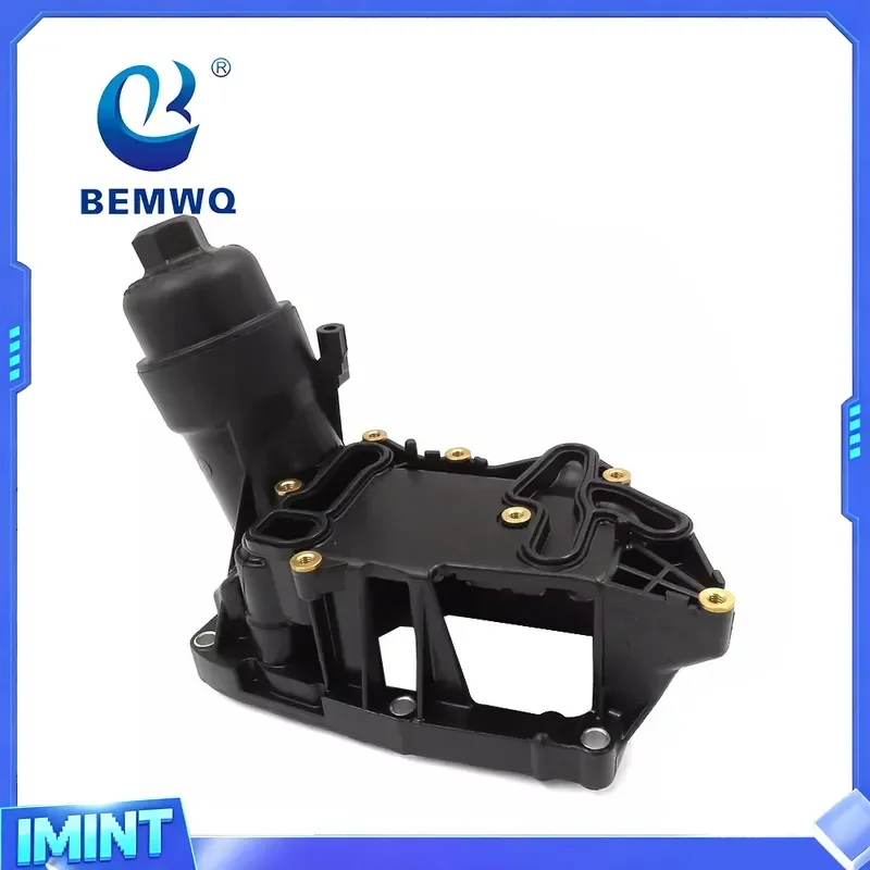 BEMWQ 11428507697 Auto Engine Cooling System Oil Cooler Housing Oil Filter Housing for X5 F15 xDrive 30d N57 F30 F10 F25