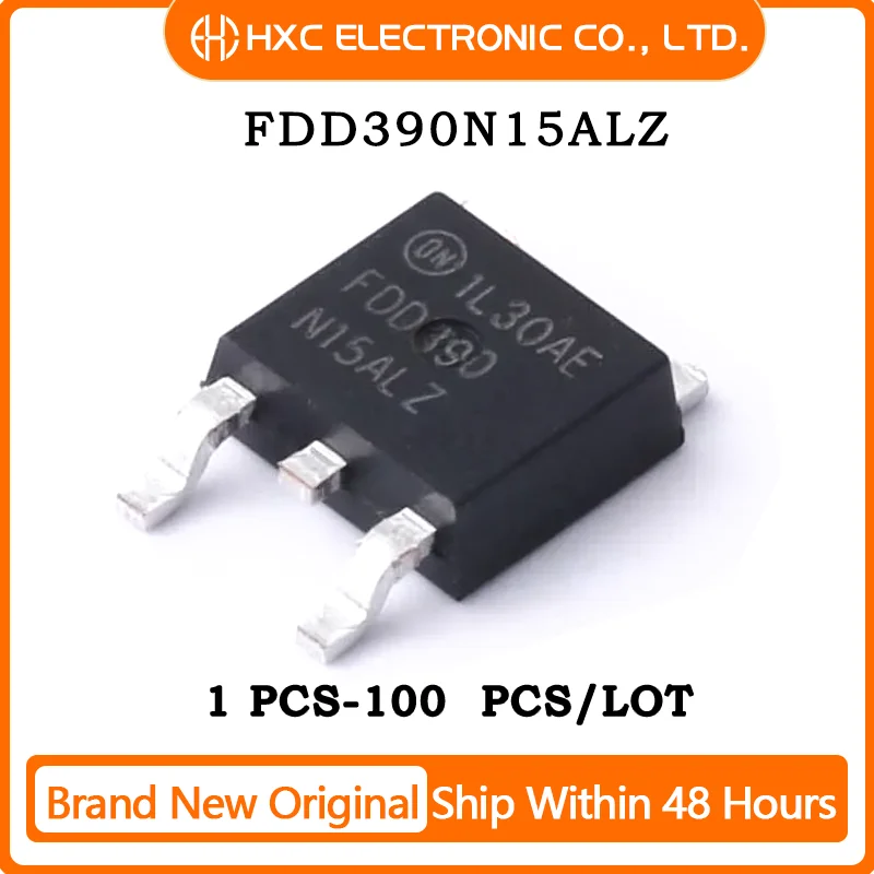 

5PCS/10PCS/50PCS/100PCS FDD390N15ALZ MOSFET N-CH 150V 26A DPAK 100% New Original IC Chip