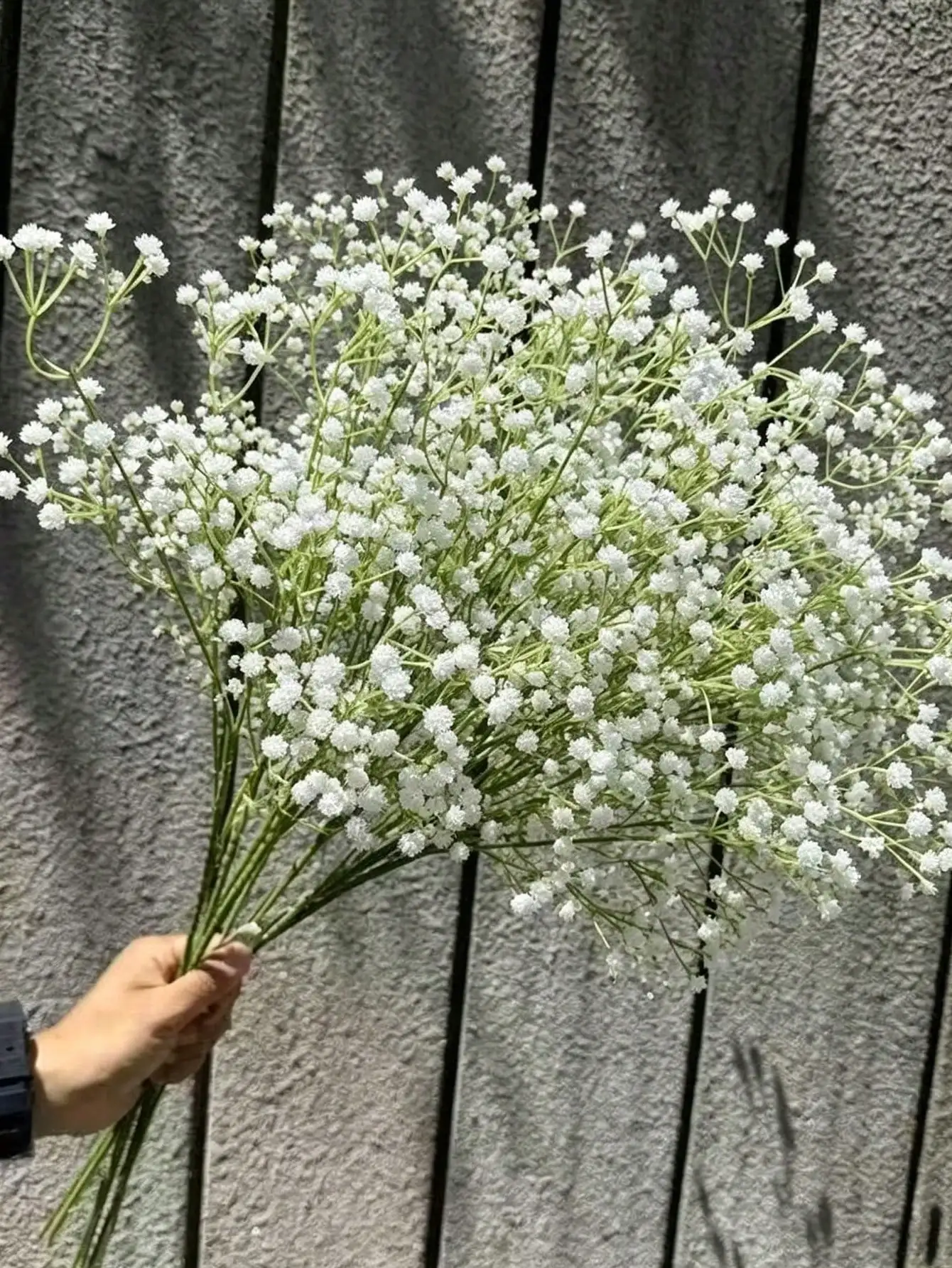 900pcs Artificial Breathable Flower Bouquet - Baby's Breath, Suitable For Wedding Decoration, Party Table Setting, Hotel Decor, Floral Design. Engagement, Hotel, Graduation Party, Etc. (900/600/300/30 Flower Buds)
