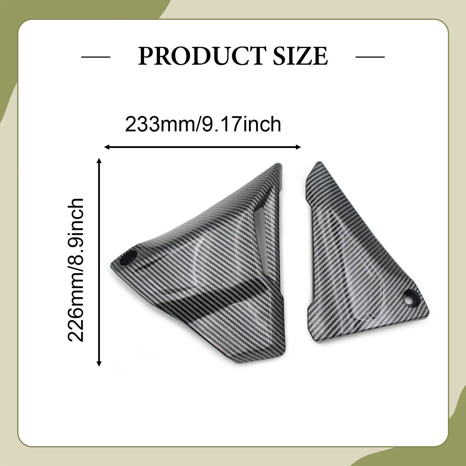 دراجة نارية الجانب هدية غطاء اكسسوارات السيارات اليسار اليمين 46638523155 قطع الغيار الحرس حامي ل R1250RS