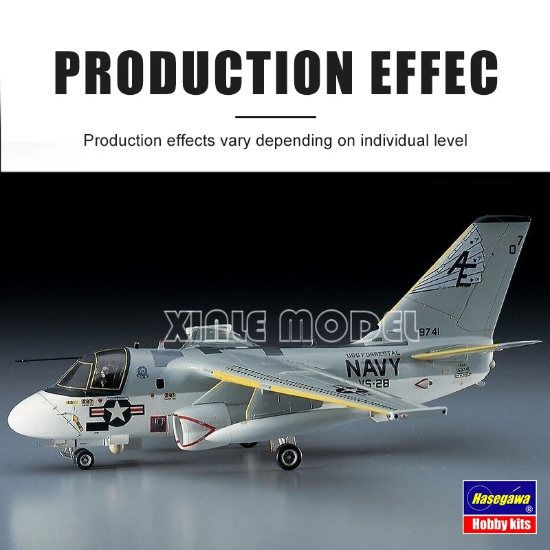 Hasegawa 00537 S-3A Viking [الطائرات البحرية الأمريكية المضادة للغواصة] 1/72 مقياس أطقم منمذجة لتقوم بها بنفسك لعبة