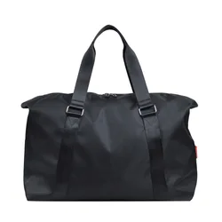 Sac à main de voyage noir Oxford imperméable pour homme, sac à dos de rangement, sac Boston, grande capacité, sport, fitness, sacs initiés, affaires