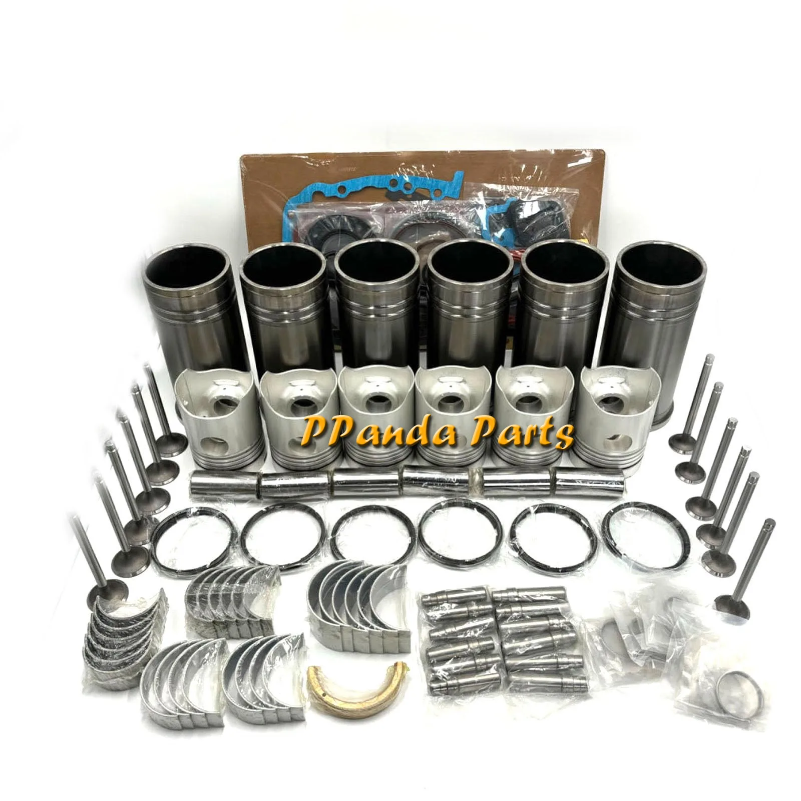 

S6E S6E2 Overhaul Rebuild Kit For Mitsubishi Engine Piston Gasket Bearing Parts