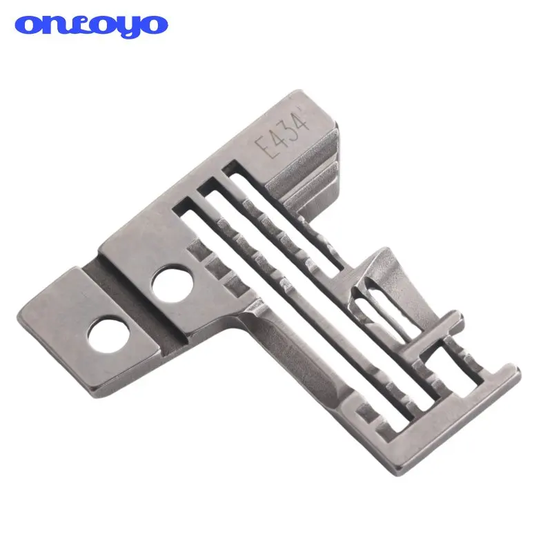 Lock Edge Sewing Four Thread Needle Plate Silver Arrow Small Mouth Edge Sewing Machine Bag Sewing Needle Plate E434