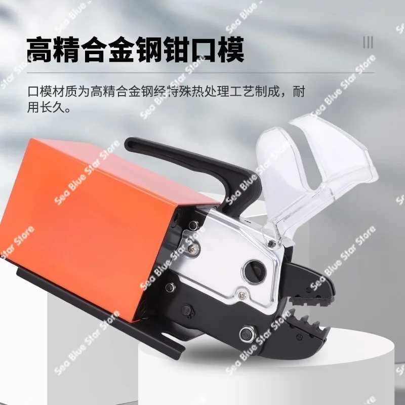 Pneumatic Crimping ClampAM-10 Pneumatic Terminal Crimping Machine0.25-10 mm Multifunctional Interchangeable Die Terminal Machine