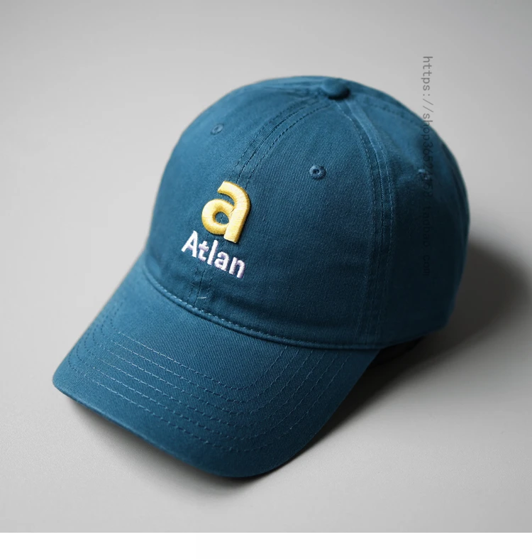 Soft Top Letter Embroidery Baseball Cap Men Street Casual All-Matching Sun Hat Japanese Sun Hat Women