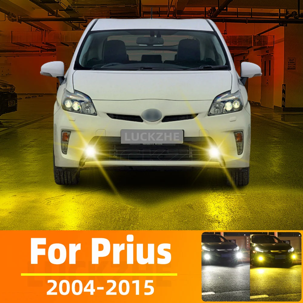 

2Pcs LED Fog Lamp Bulbs For Toyota Prius 2004 2005 2006 2007 2008 2009 2010 2011 2012 2013 2014 2015 Front Driving Light