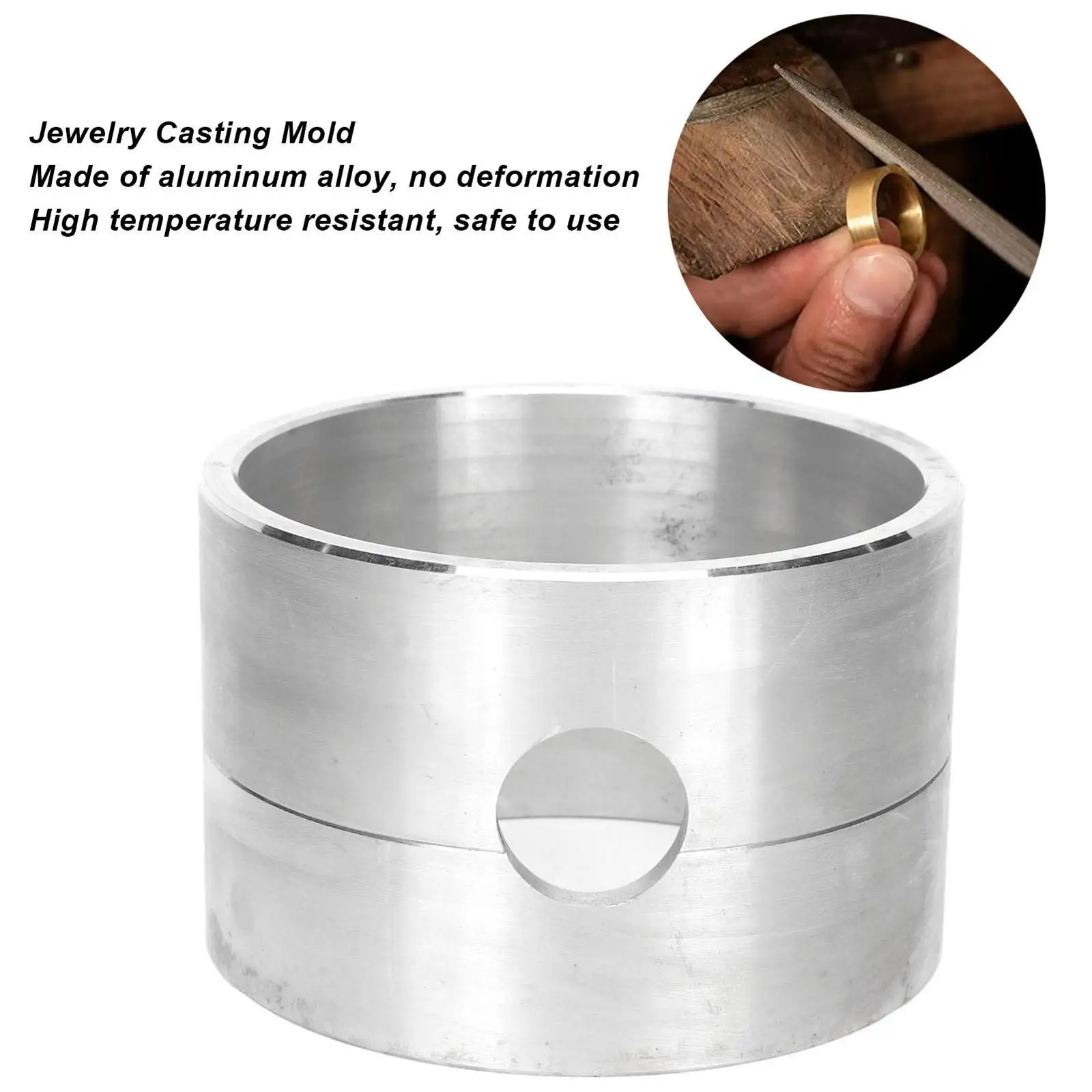 Sand Casting Sandbox Aluminum Alloy Jewelry Makers Jewelry Casting Container
