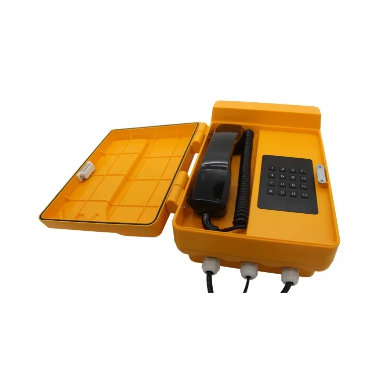 IP67トンネルVOIP SOS緊急拡声電話 地下防水電話 交通用