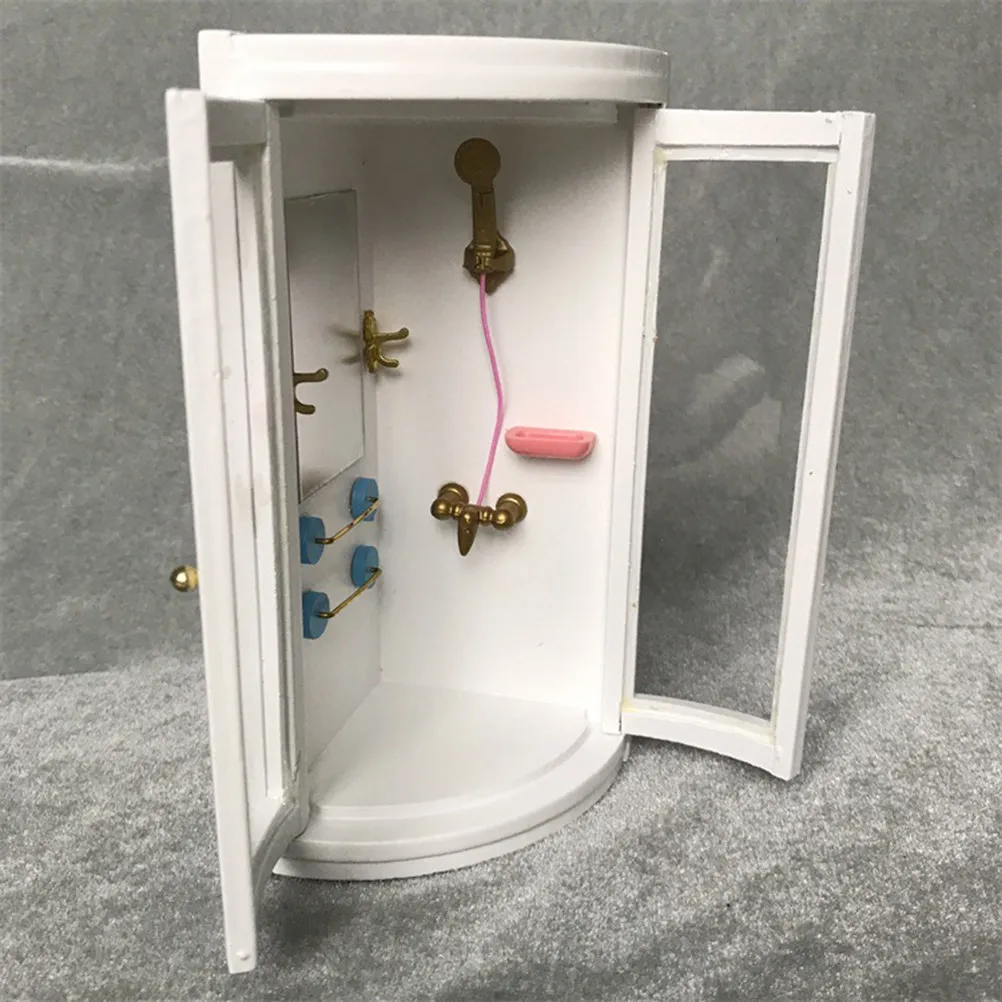 diy-ミニ家具-1-12-スケール木製バスルーム小道具キャビンシャワールームミニハウス装飾クリエイティブミニチュア家具子供用
