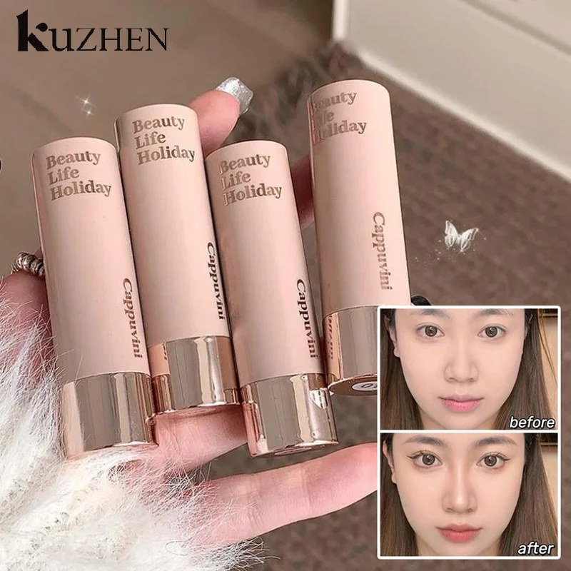 Moisturizing Matte Concealer Contour Stick Smooth Lasting 3D Nose Shadow Waterproof Face Highlight Brighten Contour Makeup