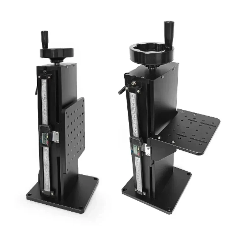 Z-axis marking machine camera lift bracket with aluminum alloy column welding and up/down lift rod