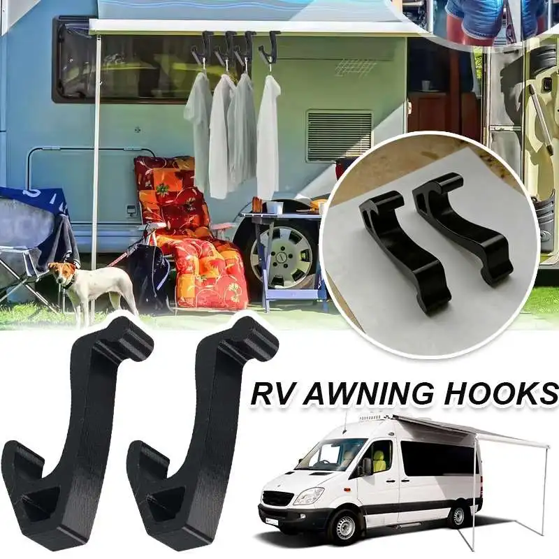 Clip‑On Keder Rail Hanging Hook Durable Slide‑In Buckle Fit For Thule Fiamma Omnistor Awning Caravan Motorhome Camping