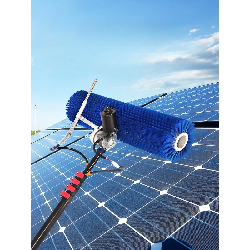 

Solar photovoltaic panel cleaning machine Power panel components Electric mechanical equipment Greenhouse glass cleaning brush t