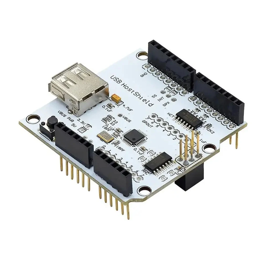 AT87-MAX3421 USB Host Shield 2.0 voor Arduino UNO MEGA ADK Compatibel voor Android ADK DIY Elektronische Module Board