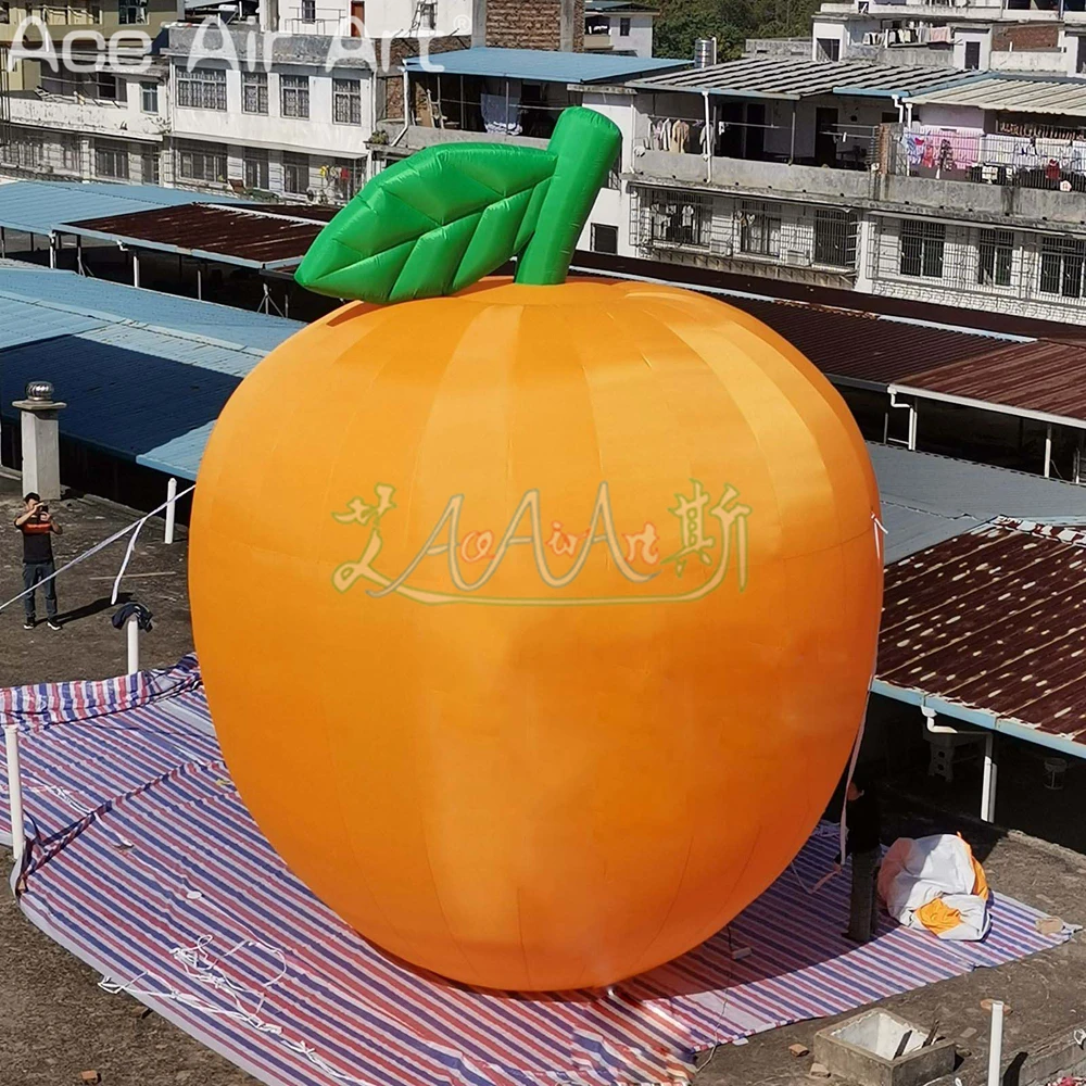 Giant Inflatable Orange Fruit Decoration Inflatable Plant & Fruit Model for Events, Parties & Exhibitions