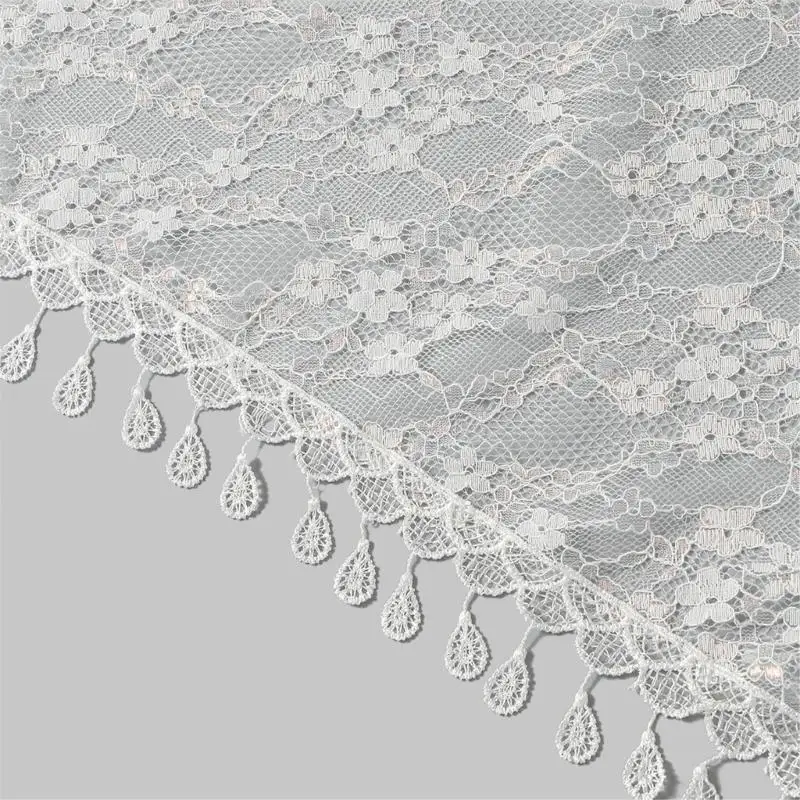 

A52E Легкий головной убор Дышащий шарф с кружевной отделкой Компактный складной дизайн Идеально подходит для поездок на природу