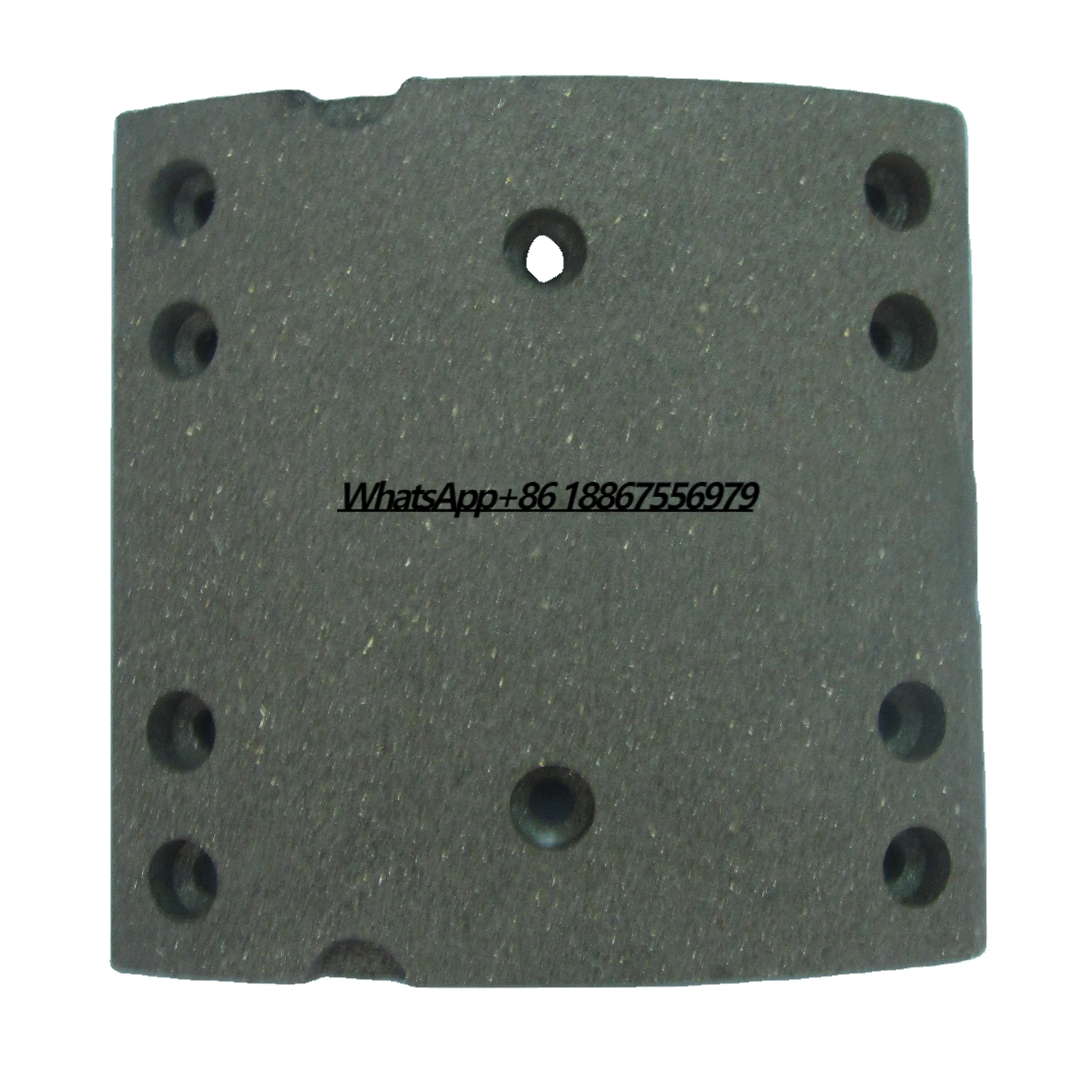 Higer/Kinglong Bus Spare Parts Friction Disc Brake Pad Brake Lining