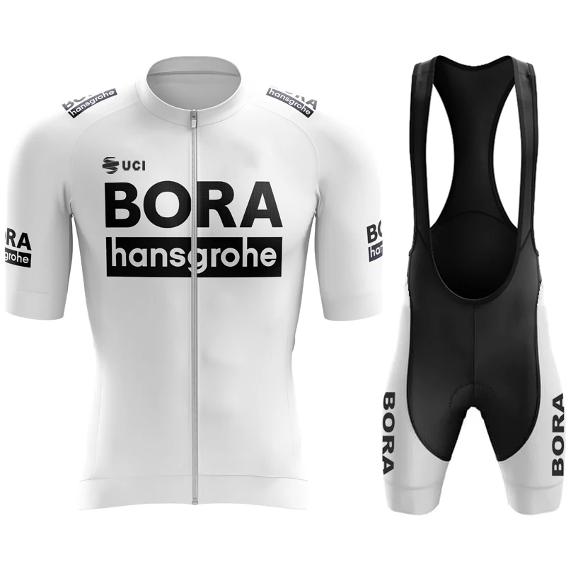 Cycling Man Men\'s Clothing 2024 Jersey UCI BORA Professional Shirt Bib Clothes Outfit Set Mens Sets Summer Jerseys Sports Shorts