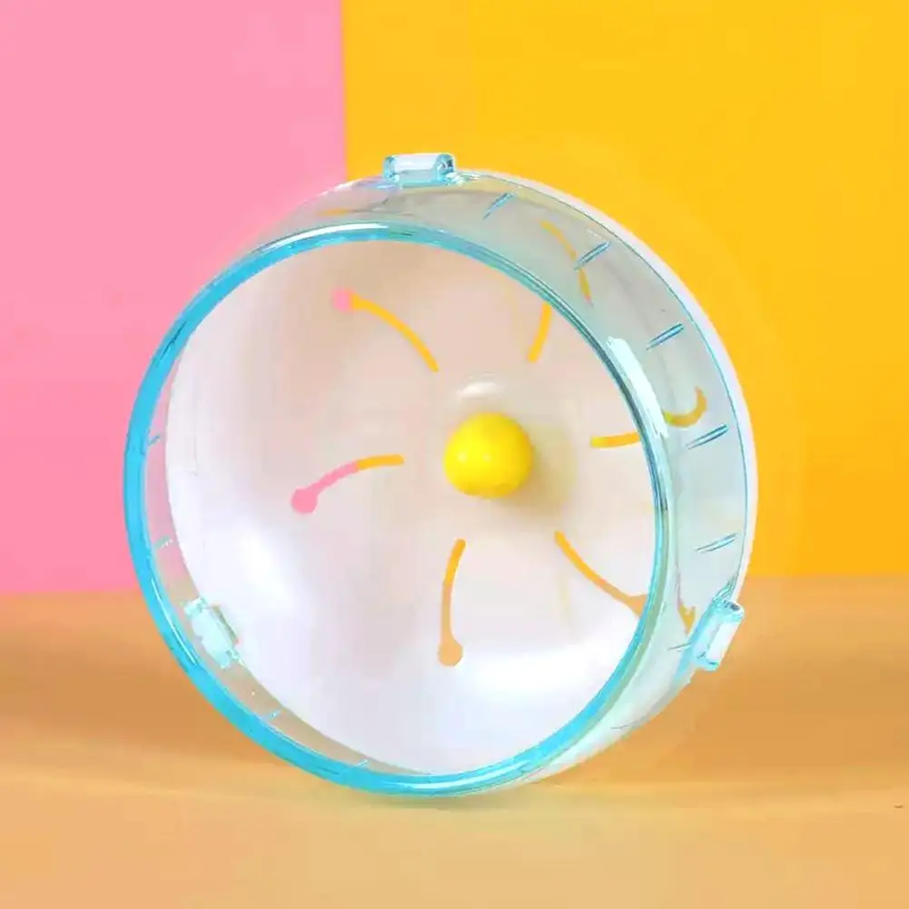 Hamster Running Disc Toy Silent Small Pet Accessories Wheel Wear-resistant Rotating Waterproof Sports Cage Hamster Cage Supplies