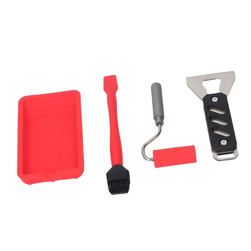 

BHTS-Woodworking For Handcraft Wood Glue Applicator Set Portable Aluminum Alloy And Silicone Rugged For Carpentry DIY Repair