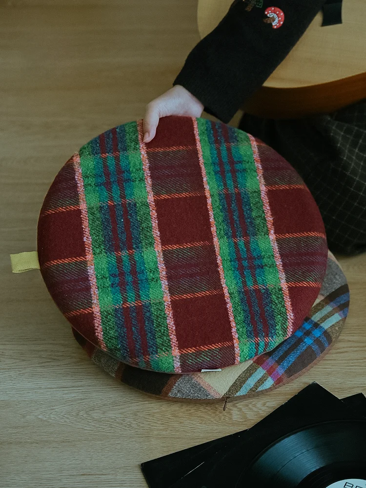 

Съемный круглый напольный коврик из пены с эффектом памяти для японских стульев, татами и обеденных стульев