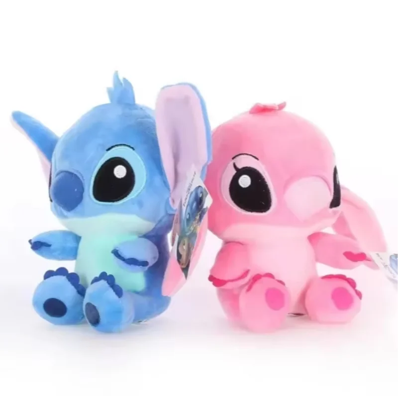 Miniso Disney 20 cm Peluche Stitch Baby Movie Cartoon Modello Doll Bambini Action Figures Peluche Regali di compleanno