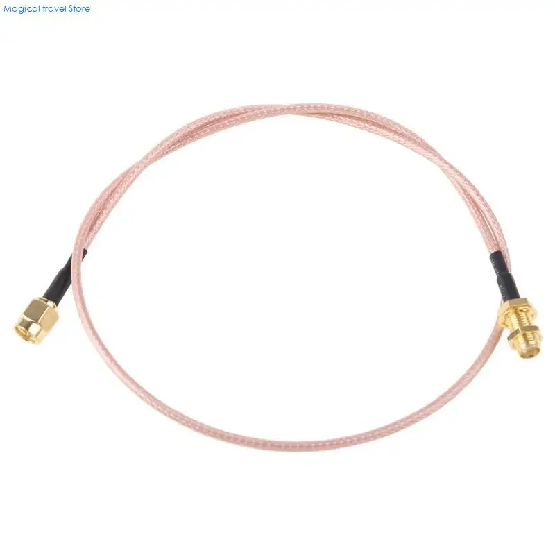 N2UB 50cm RG316 Cable SMA Male Plug To SMA Female Jumper Pigtail 20