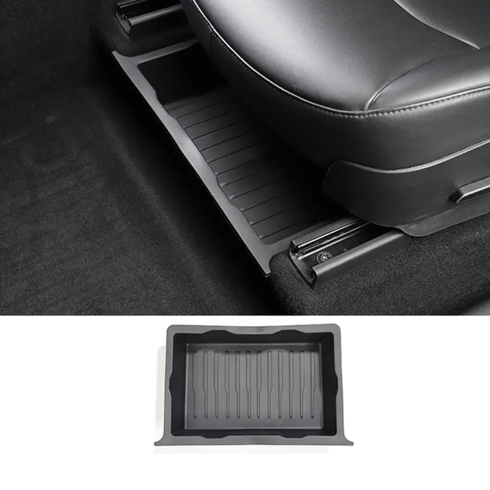 

Large Capacity Under Seat Drawer Heat-Resistant Front Seats Storage Storage Trays for Tesla Model Y 2025/2021-2024