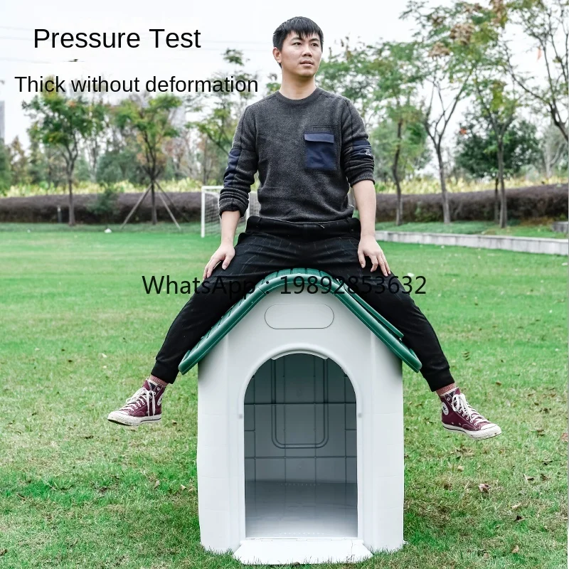 ZZ Wyj Kennel Four Seasons Universal Indoor Removable and Washable Dog House Summer Breathable Large Dog Pet Supplies