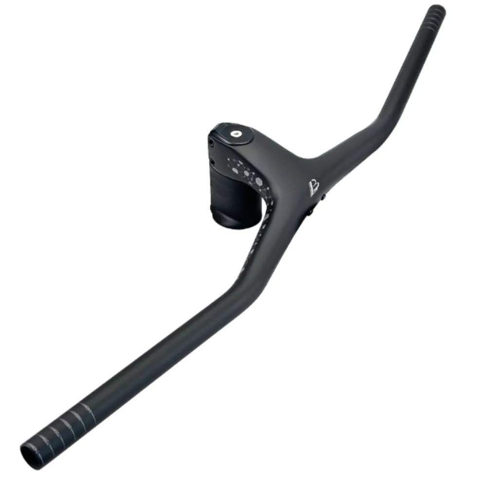 BUCKLOS Carbonfaser-Integrierter Fahrradlenker, MTB Riser Bar mit Interner Kabelführung und Steuersatz-Abstandshaltern, Mountainbike-Lenker – Detail 6