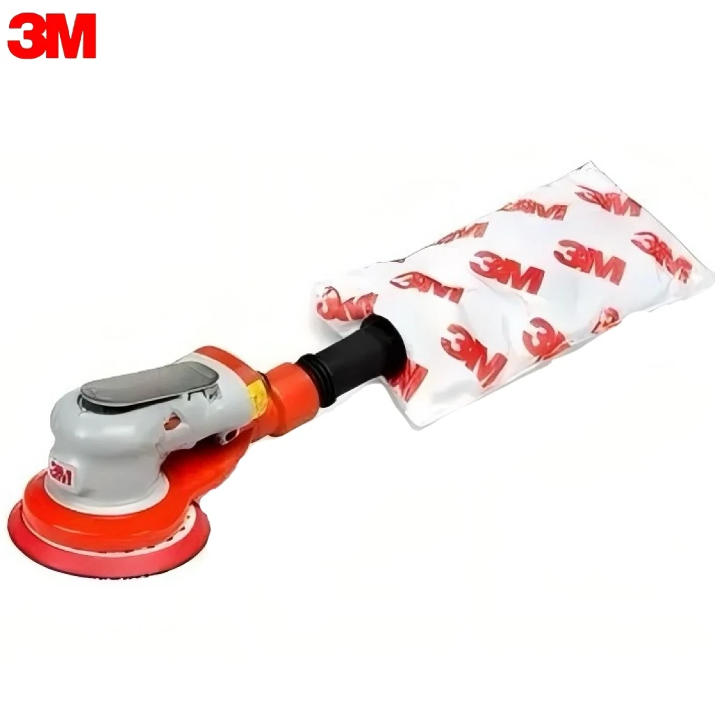 

3M 20452 Фильтр-мешок для чистой наждачной бумаги Мешок для пыли 20319 Самогенерируемая вакуумная шлифовальная машина с произвольной дорожкой 20453, адаптер для фильтр-мешка