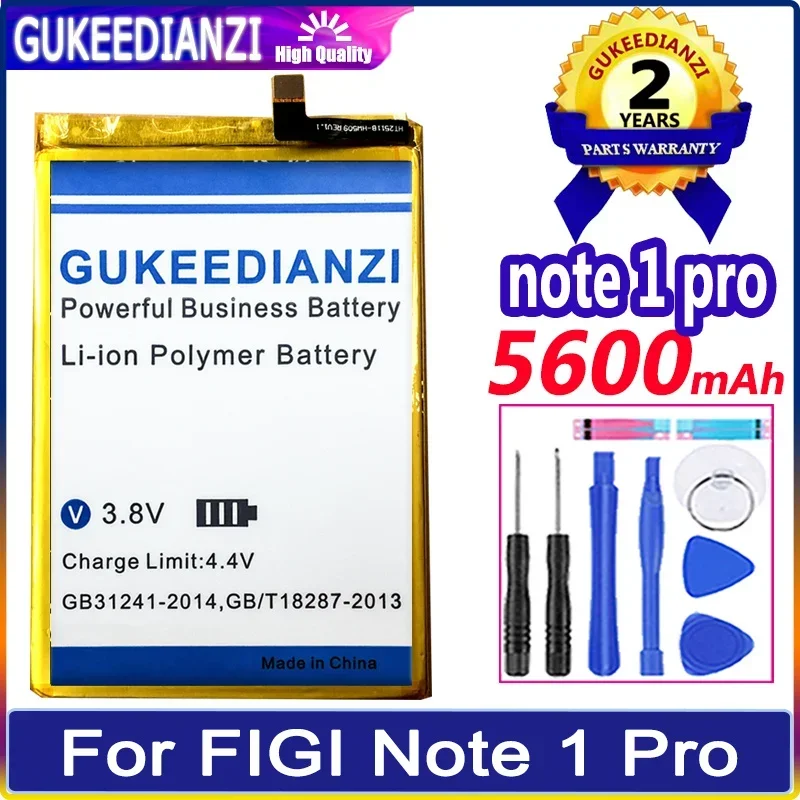 

Аккумулятор Note 1 Pro 5600 мАч для FIGI Note1 Pro 1Pro, сменные батареи + Бесплатные инструменты